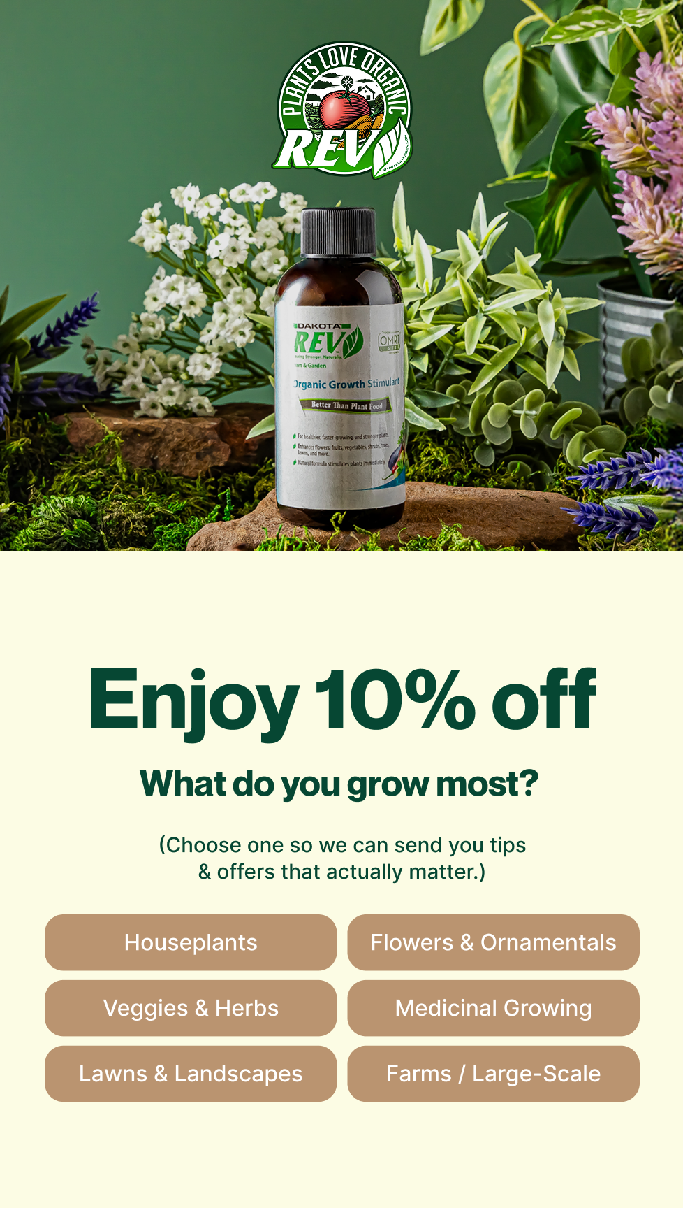 Welcome Popup - Mobile